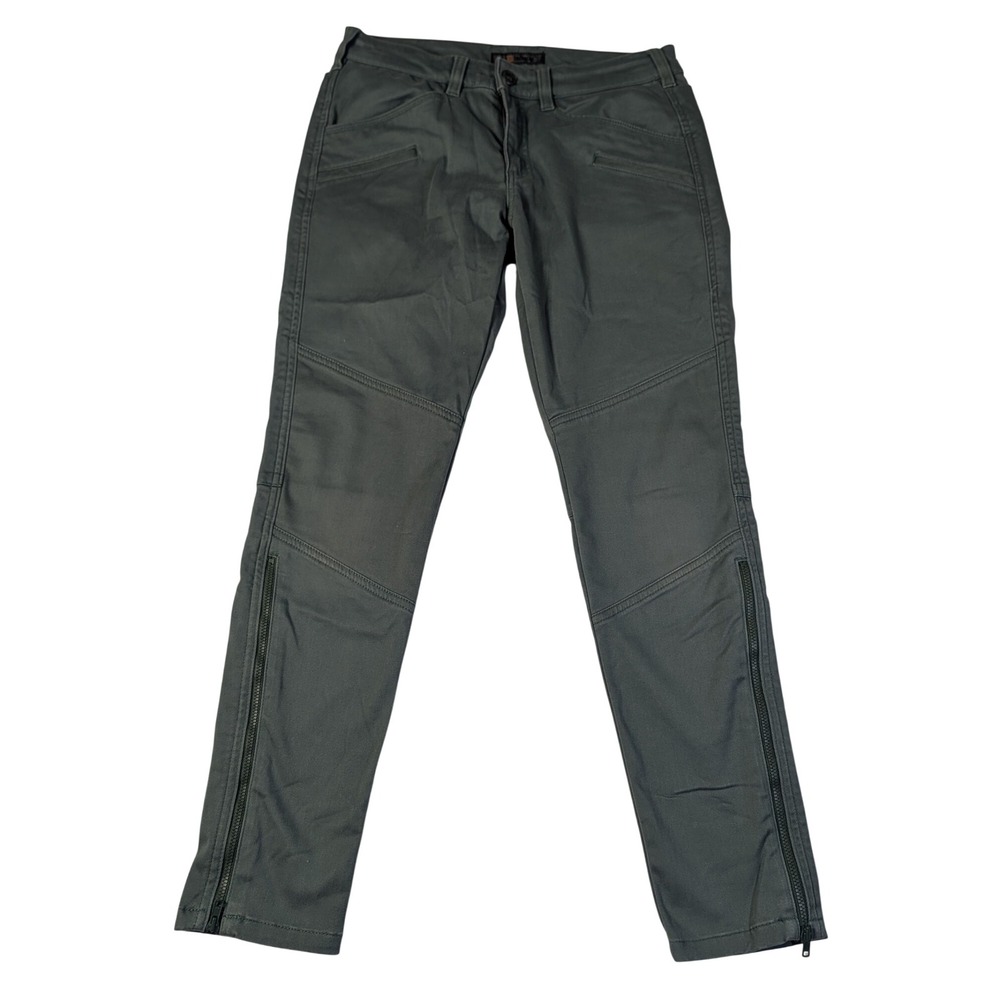 5.11 Tactical Wyldcat Pants Womens 6 Regular Green Slim Fit Zipper Ankle Gusset